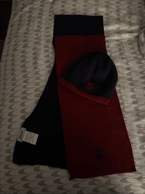Jacadi kids hat and scarf set